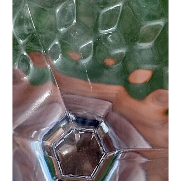 Fostoria American Pattern Clear Compote Stemmed 6 inches FLAW - Picture 10 of 14